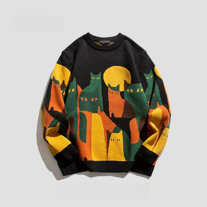 Kent™- Vintage Desert Cats Sweater