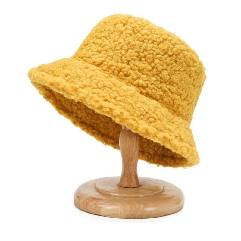 Lena™ -  Winter Plush Fuzzy Bucket Hat