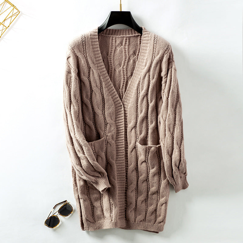 Komiseup™ - Women’s Medium Length Cardigan