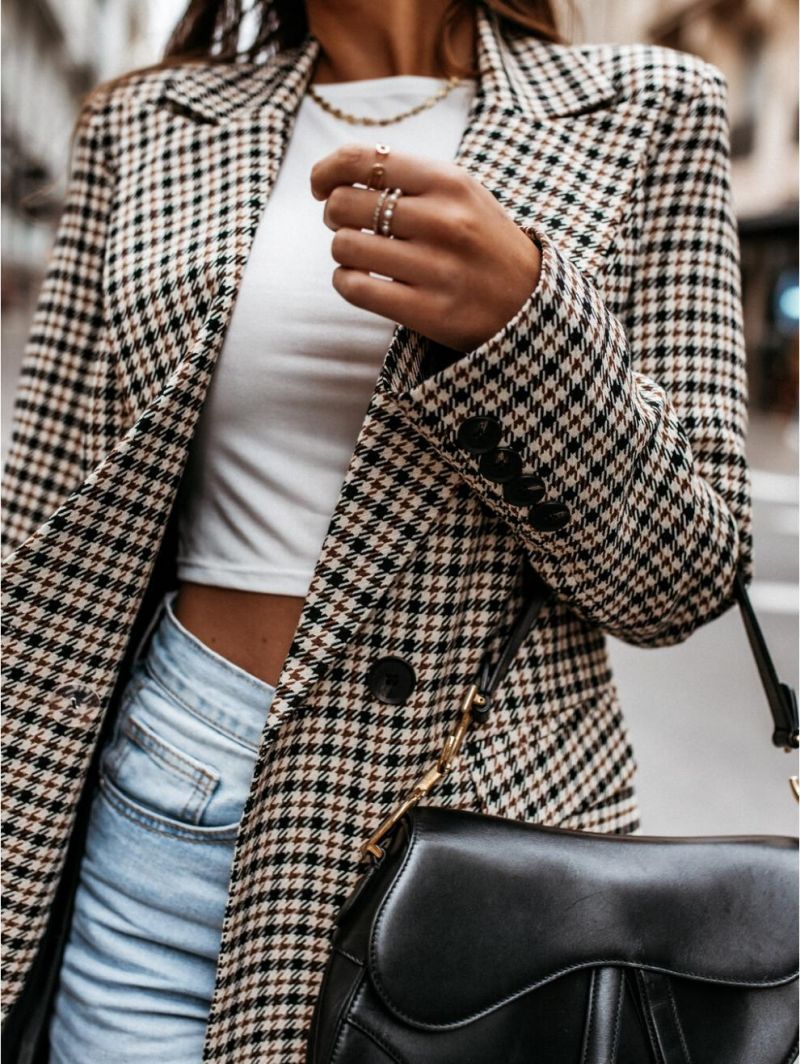 Harper™ - Plaid Blazer