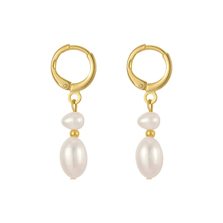 Epifania™ -  Baroque Pearl Stud Earrings