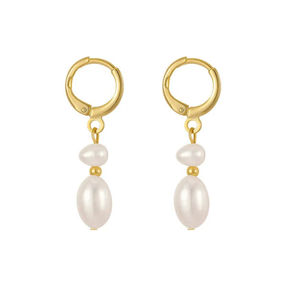 Epifania™ -  Baroque Pearl Stud Earrings