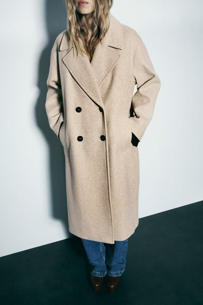 Greta™ - Double-Faced Wool Coat