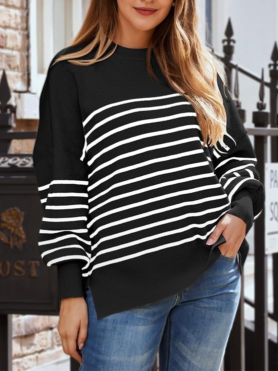 Linnea™ - Crewneck Long Sleeve Sweater