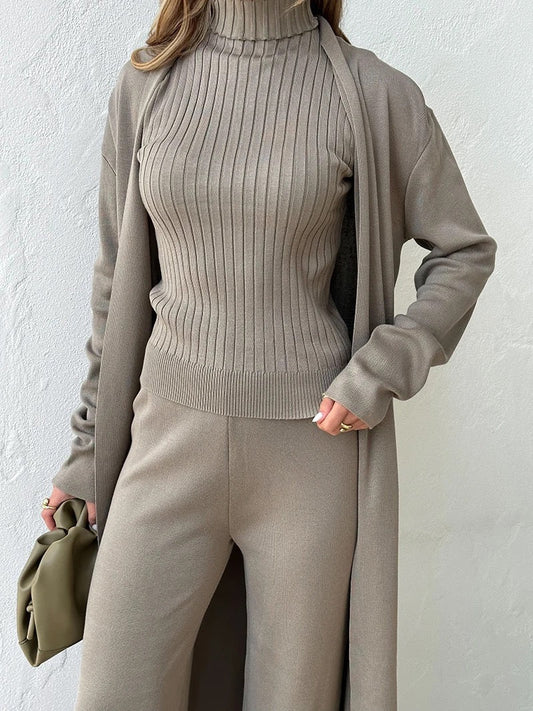 Olivia™ - Autumn Knitted Suit 3 Piece Set