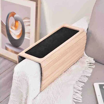 Tuko™ - Bamboo Sofa Armrest Table