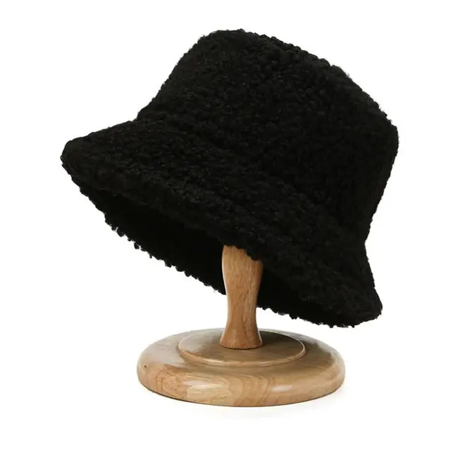 Lena™ -  Winter Plush Fuzzy Bucket Hat