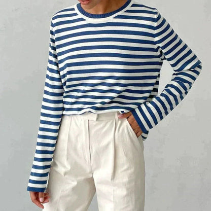 Camy™ - Striped Pullover Sweater