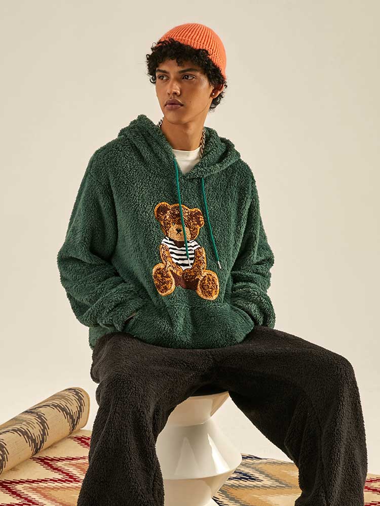 Nikka™ - Teddy Plush Hoodie