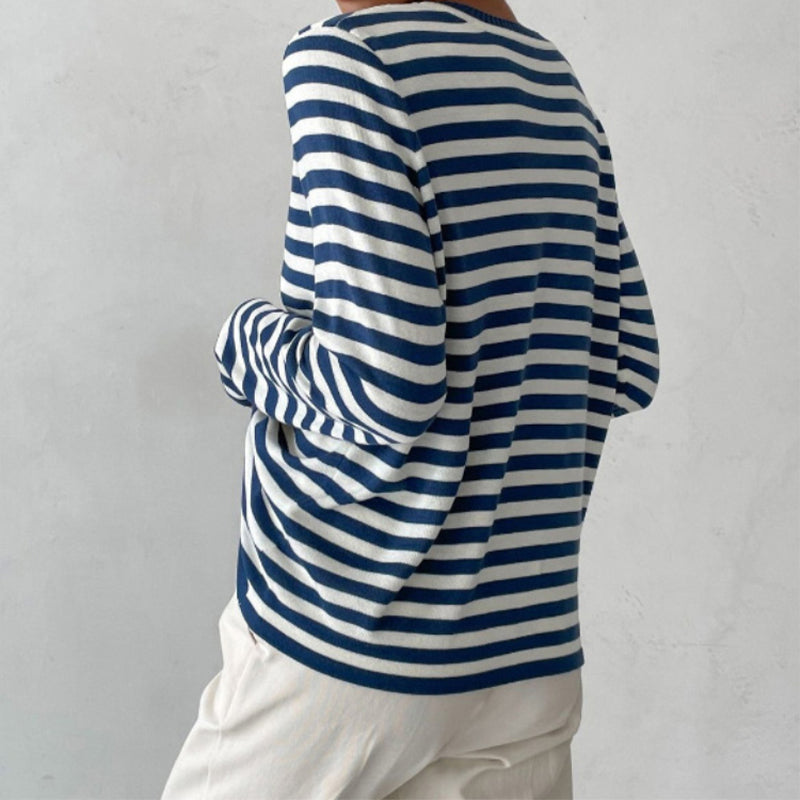 Camy™ - Striped Pullover Sweater