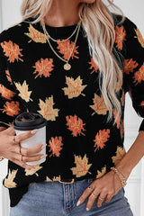 Kaci™ - Autumn Maple Leaf Sweater