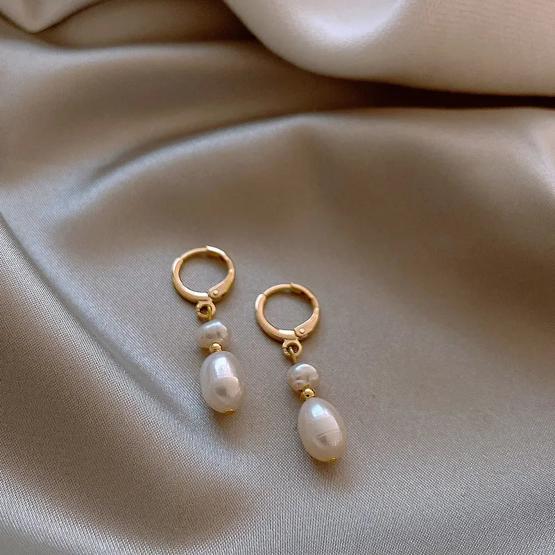 Epifania™ -  Baroque Pearl Stud Earrings