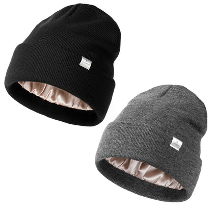 Yani™ - Satin Lined Winter Beanie Hat