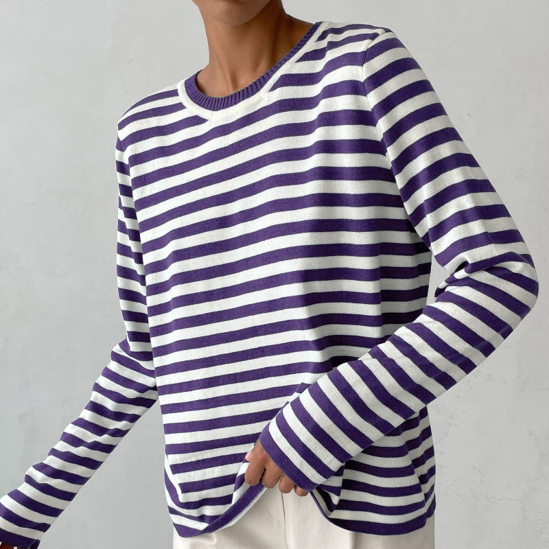 Camy™ - Striped Pullover Sweater