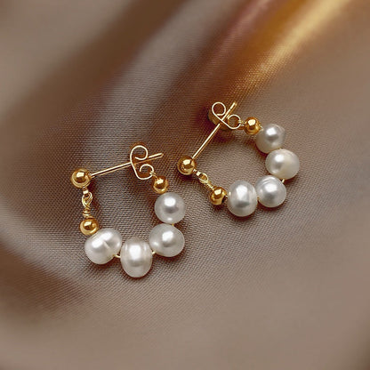 Epifania™ -  Baroque Pearl Stud Earrings